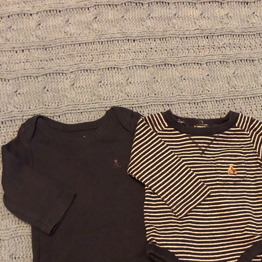 Baby gap long sleeve onesies